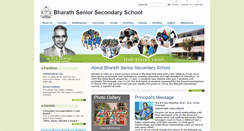 Desktop Screenshot of bharathschool.org